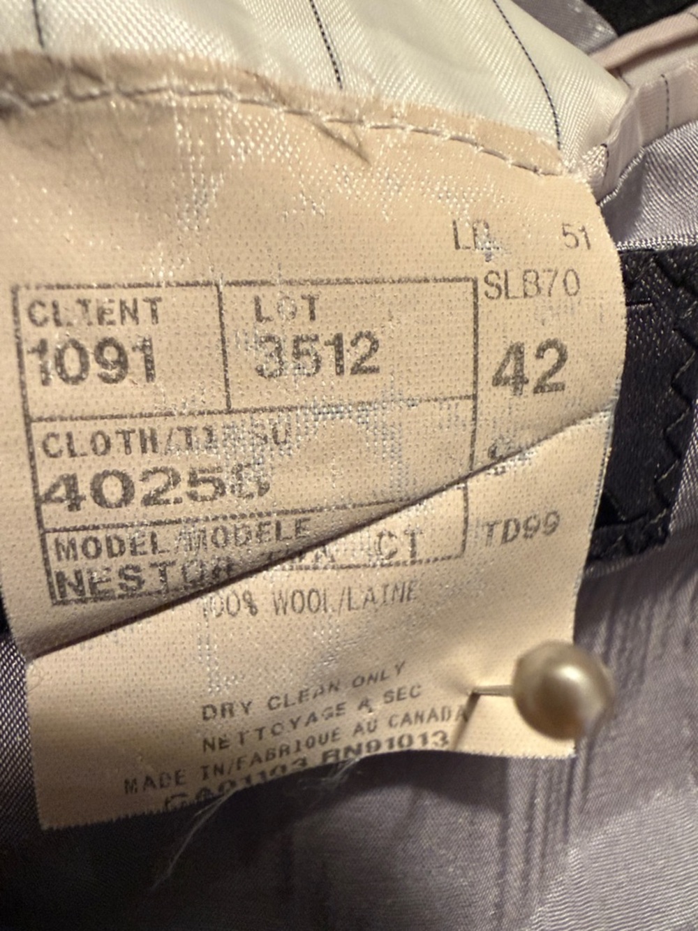 Vera Wang Black Label Tuxedo Coat - Picture 4 of 17